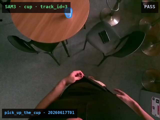 tracked cup · track_id=3